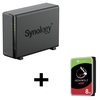 Synology DiskStation DS124 1 Einschub NAS-Server Leergehäuse + 1x Seagate Ironwolf SATA 3.5" HDD 8TB Festplatte
