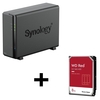 Synology DiskStation DS124 1 Einschub NAS-Server Leergehäuse + 1x WD Red Plus SATA 3.5" HDD 8TB Festplatte