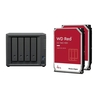 Synology DiskStation DS423+ 4 Einschübe NAS-Server Leergehäuse + 2x WD Red SATA 3.5" HDD 4TB Festplatte