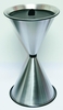 SZ Metall Standaschenbecher silber