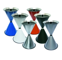 SZ Metall Standaschenbecher silbermetallic