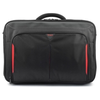 Targus Classic+ Clamshell Case 17-18",  schwarz/rot