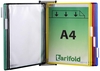 tarifold Wand-Sichttafelsystem Wandsichttafelsystem A4 DIN A4 Mehrfarbig