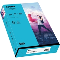 tecno Kopierpapier colors blau DIN A4 160 g/qm - 250 Blatt