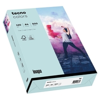 tecno Kopierpapier colors hellblau DIN A4 120 g/qm - 250 Blatt