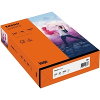 tecno Kopierpapier colors intensivorange DIN A4 120 g/qm - 250 Blatt