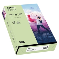 tecno Kopierpapier colors mittelgrün DIN A4 120 g/qm - 250 Blatt
