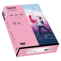 tecno Kopierpapier colors rosa DIN A4 120 g/qm - 250 Blatt