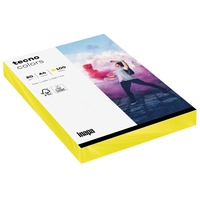 tecno Kopierpapier tecno Papier gelb A4,  80g DIN A4 80 g/m²