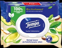 Tempo Toilettenpapier Tempo Verwöhnm.Avocado DUO 1-lagig