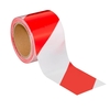 tesa Absperrband 80 mm x 100 m rot,  weiß