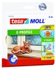 tesa Dichtungsbänder E-Profil 9 mm x 6 m weiß