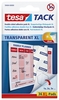 tesa doppelseitige Klebepads 2 cm x 2.4 cm transparent