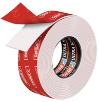 tesa doppelseitiges Klebeband 19 mm x 1.5 m weiß