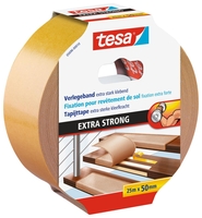 tesa doppelseitiges Klebeband 50 mm x 25 m weiß