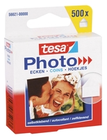 tesa Fotoecken 17 mm x 19 mm transparent