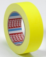 tesa Gewebebänder 38 mm x 25 m neongelb