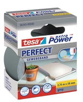 tesa Gewebebänder 38 mm x 2.75 m grau