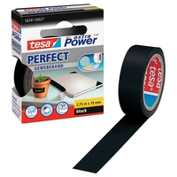tesa Gewebebänder extra Power Perfect 19 mm x 2.75 m schwarz