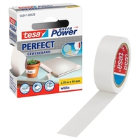 tesa Gewebebänder extra Power Perfect 19 mm x 2.75 m weiß