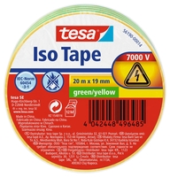 tesa Isolierbänder 19 mm x 20 m grün/gelb
