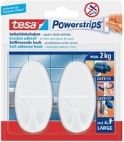 tesa Klebehaken 3.8 cm x 7 cm weiß