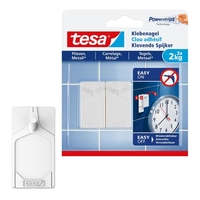 tesa Klebenägel 2.4 cm x 4.5 cm weiß