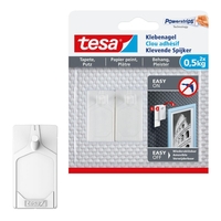 tesa Klebenägel 2.4 cm x 4.5 cm weiß