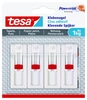 tesa Klebenägel 2.4 cm x 6.4 cm weiß