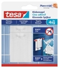 tesa Klebenägel 4.6 cm x 6.4 cm weiß