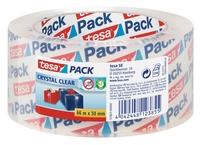 tesa Packband 50 mm x 66 m transparent