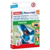 tesa Powerstrips POSTER Klebestreifen 1, 5 x 4, 5 cm - 20 Stück