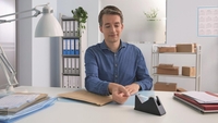 tesa Tischabroller tesa Abroller+1 Klebefilm schwarz