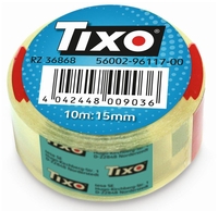 TIXO Klebefilm 15 mm x 10 m transparent