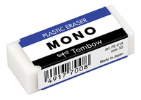 Tombow Radiergummis Radierer MONO XS,  PVC,  11g weiß