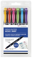 Tombow Textmarker MONO edge Mehrfarbig