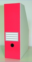 Top-Print Archiv-Stehsammler Stehsammler rot Pack. - 10 St 561F-03K10 DIN A4 Wellpappe Mehrfarbig