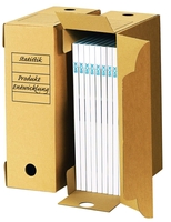 Top-Print Archivboxen Archivbox Stehend 10 Stück für Ordner 33, 5 x 11, 4 x 25, 3 cm