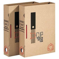 Top-Print Archivordner Archivordner 100 Stueck DIN A4 Karton 6 cm Füllhöhe