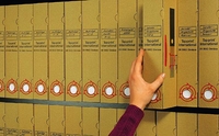 Top-Print Archivordner Archivordner 25 Stück DIN A4 Karton 6 cm Füllhöhe