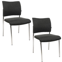 Topstar Besucherstühle Besucherst.Visit10 anthr 2erP. anthrazit