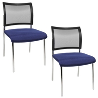 Topstar Besucherstühle Besucherst.Visit10 Net blau Blau