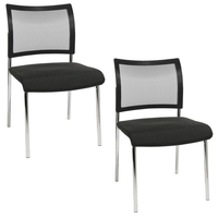 Topstar Besucherstühle Besucherst.Visit10 Net schwarz Schwarz