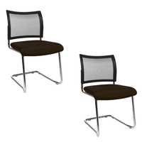 Topstar Besucherstühle Besucherst.Visit20 braun 2erP. Braun