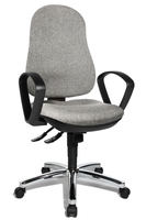 Topstar Bürostuhl Synchro Steel h.grau
