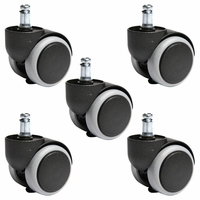 Topstar Stuhlrollen Schwarz Polypropylen