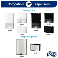 TORK Papierhandtücher Tork Xpress Interfold Handtuch 2-lagig