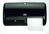 TORK Toilettenpapierspender Tork Toi-Spender 2rollen Schwa Kunststoff schwarz