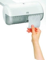 TORK Toilettenpapierspender Tork Toi-Spender 2rollen weiß Kunststoff weiß