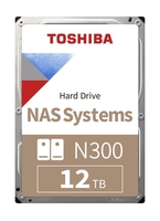 Toshiba N300 NAS - 12 TB,  retail